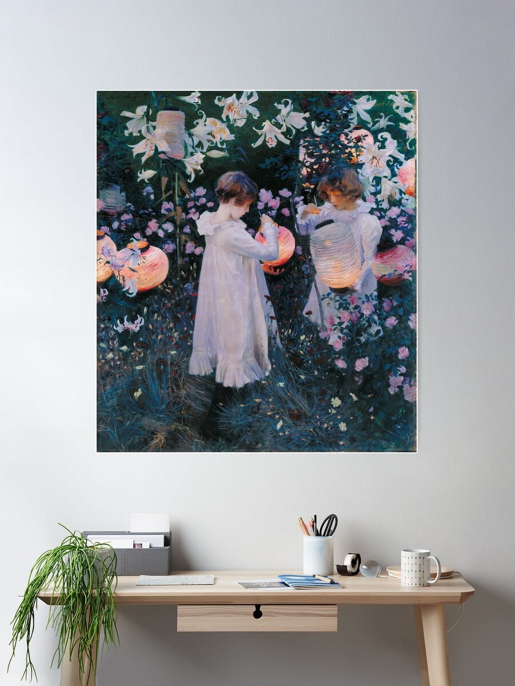 Kna Prints - Carnation, Lily, Lily, Rose - John Singer Sargent Poster ...