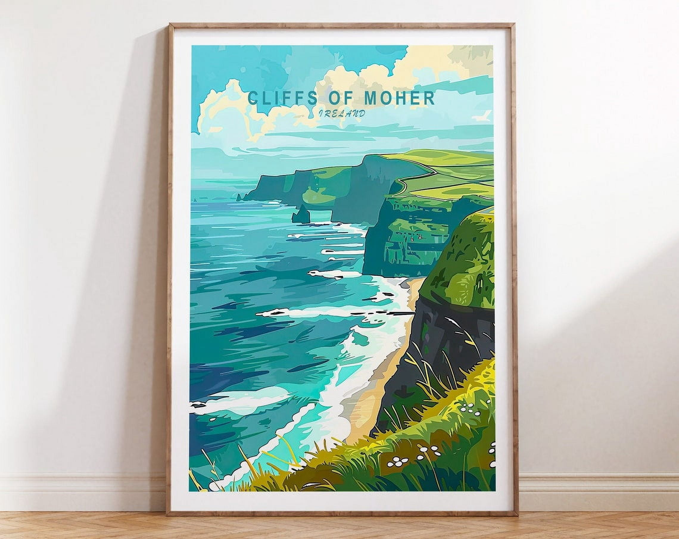 Kna Prints Cliffs Of Moher Ireland , Ireland Print, Cliffs