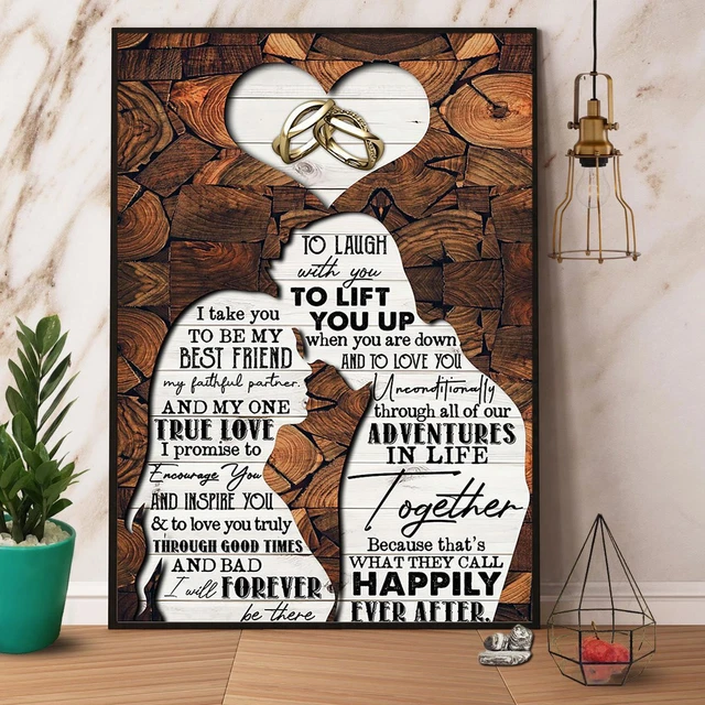 Kna Prints - Couple Man And Woman I Take You To Be My Friend And My One ...