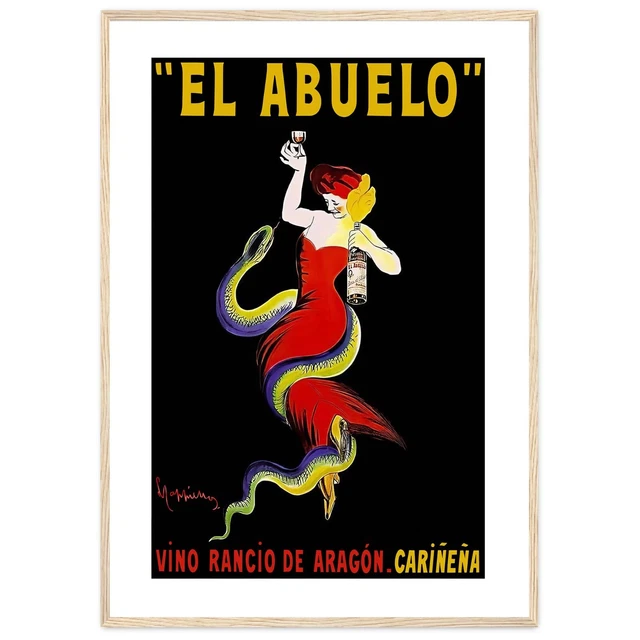 Kna Prints - El Abuelo Vino Rancio De Aragon Carinena Vintage Fooddrink ...