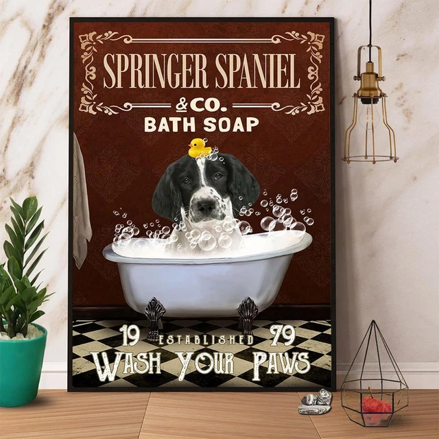 Targa In Metallo Con Scritta Terranova Bath Soap Wash Your