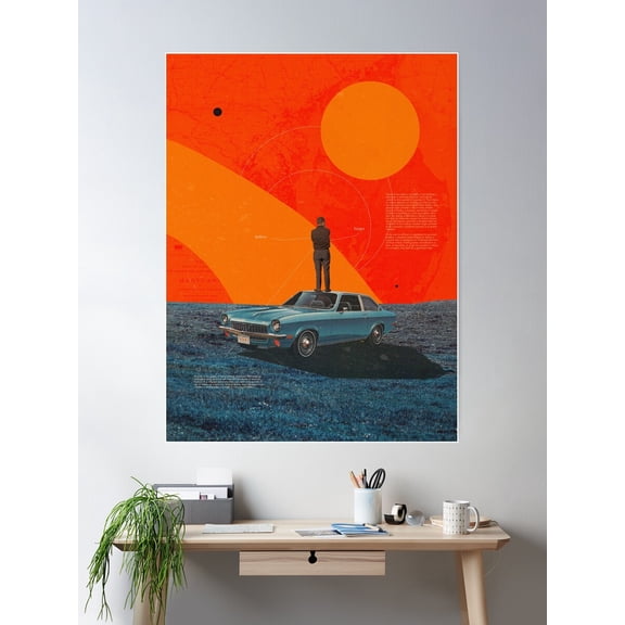 Kna Prints - Failure As An Option Poster , UNFRAMED-12x18