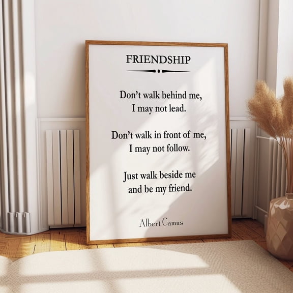 Kna Prints - First Anniversary Gift Paper Anniversary Gift Newly Married Gift Best Friend Gift Best Friend Quote Gift For Best Friend Art ,Decor For Living Room Bedroom, UNFRAMED-8x12