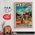 thumbnail image 1 of Kna Prints - It'S Not A Gang Its A Loose Association Cat Poster Home Decor, Vintage Art Print, Haging Poster, Cute Birthday Gift, Wall Art - Kir 4038, UNFRAMED-24x36, 1 of 2