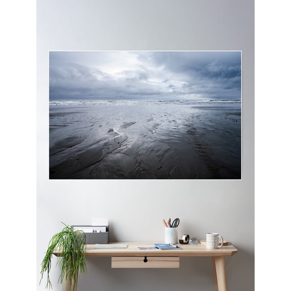 Kna Prints - Graphite Poster Wall Art, Modern Wall Decor For Living Room Bedroom, UNFRAMED-16x24