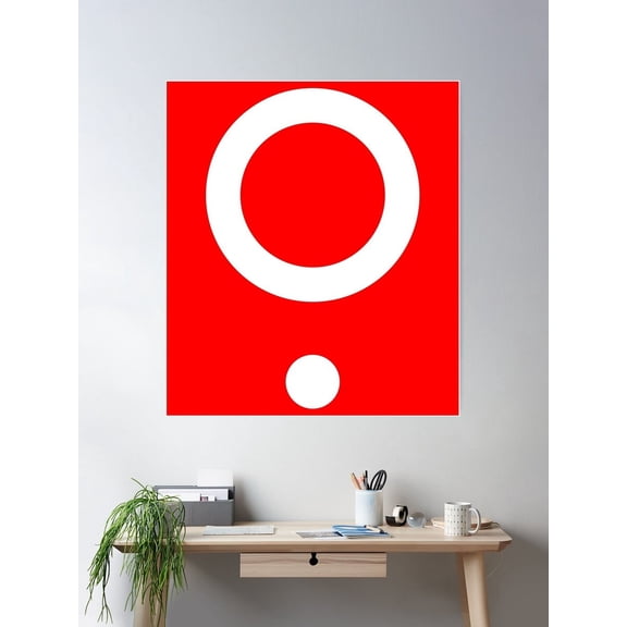 Kna Prints - Hell Kitchen - White Poster Wall Art, Modern Wall Decor For Living Room Bedroom, UNFRAMED-24x36