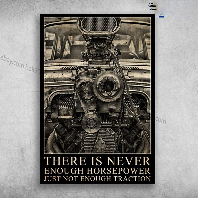 Kna Prints - Hot Rod Engine - There Is Never Enough Horsepower, Just ...