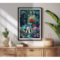 Kna Prints - Keldeo: Japanese Style Pokemon Anime Poster - Printable Fineart - Kir 8440, UNFRAMED-8x12