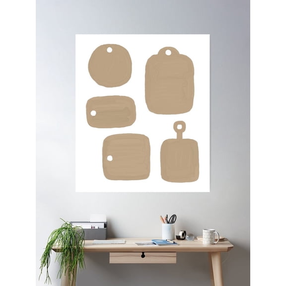 Kna Prints - Kitchenware Object Art Poster Wall Art, Modern Wall Decor For Living Room Bedroom, UNFRAMED-8x12
