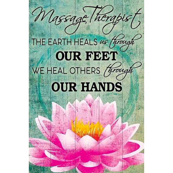 Kna Prints - Massage Therapist We Heal Others Through Our Hands Unframed Prints For Home Or Office, Perfect Gift For Everyone, UNFRAMED-16x24