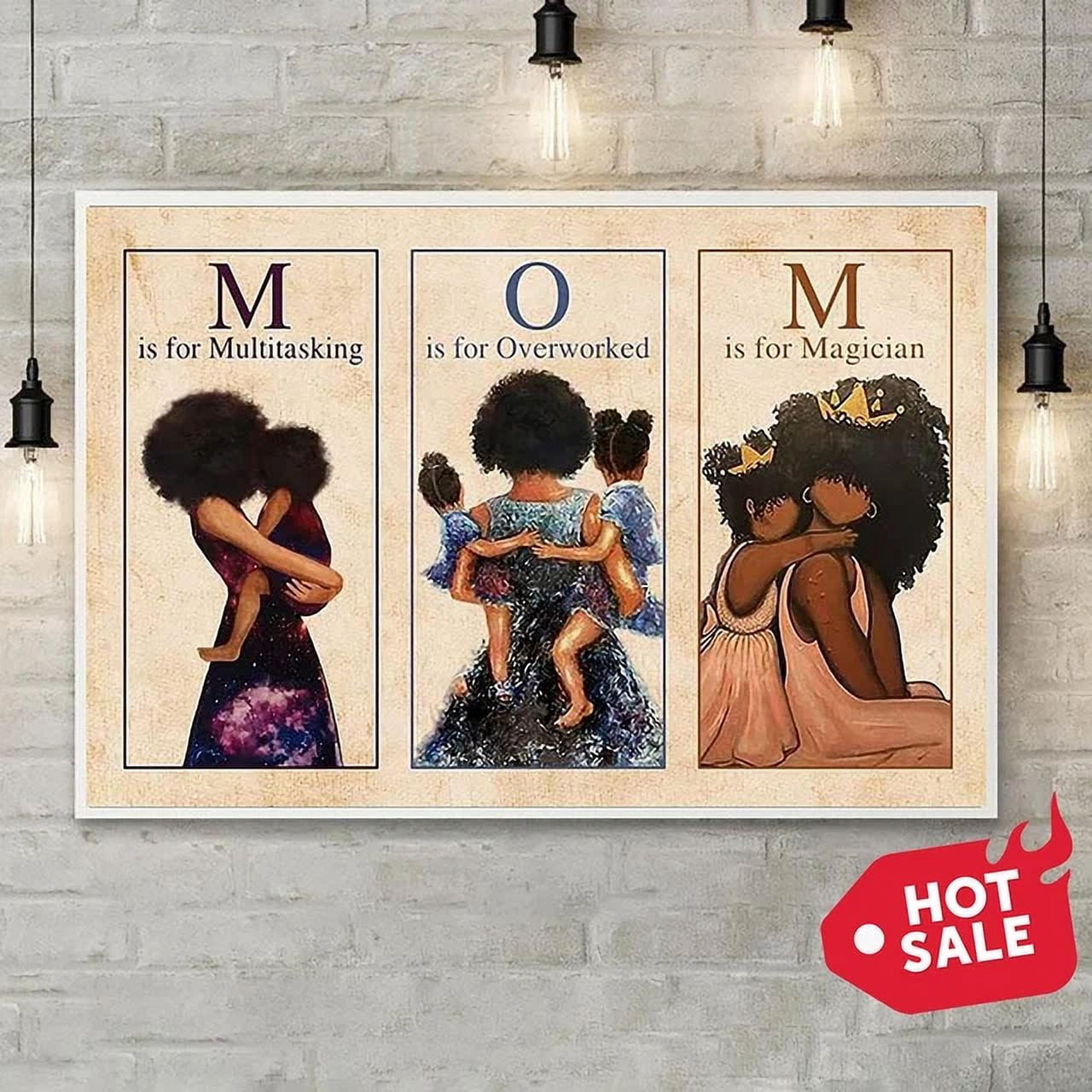 Kna Prints - Mom Is Multitasking Overworked Magician Poster Wall Art ...