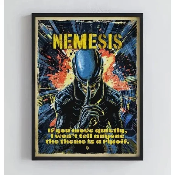 Kna Prints - Nemesis Board Game Poster For Home Decor, Living Room, Bedroom, Office, UNFRAMED-8x12