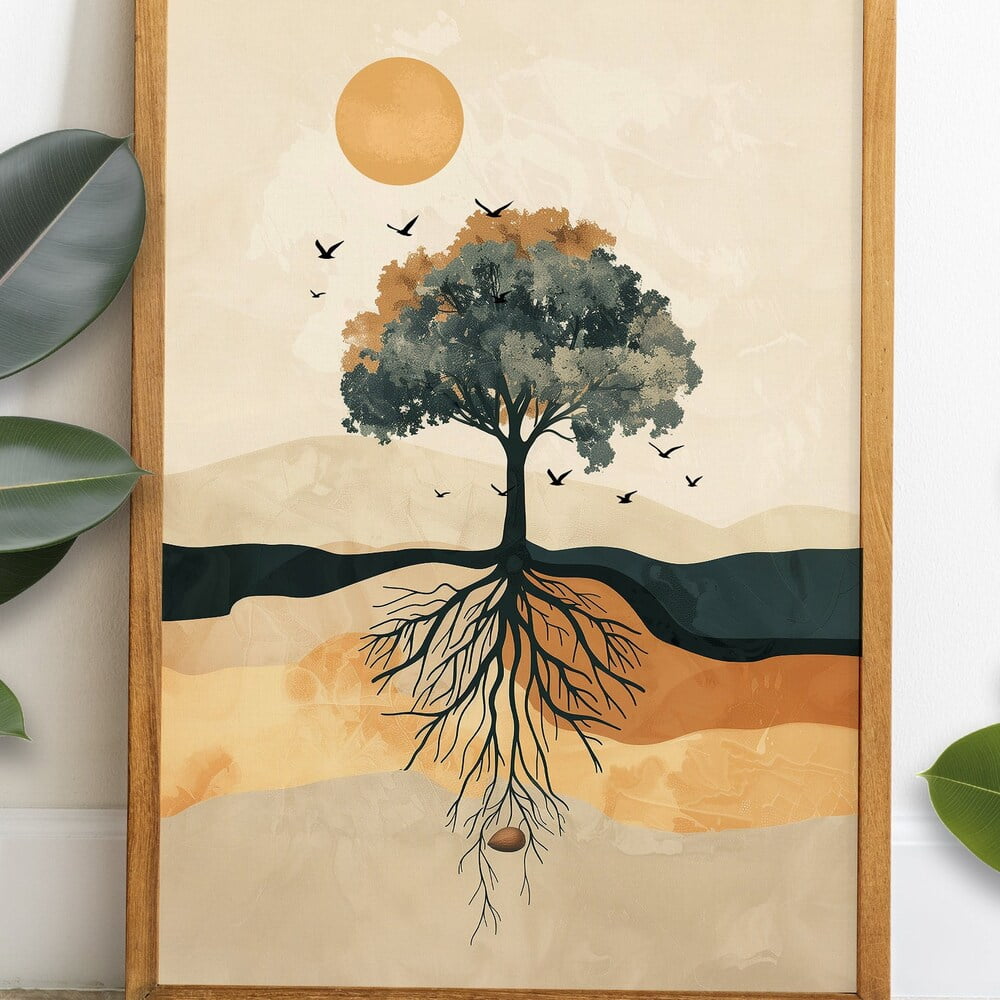 Kna Prints - Parable Of The Mustard Seed, Kingdom Of Heaven, Christian ...