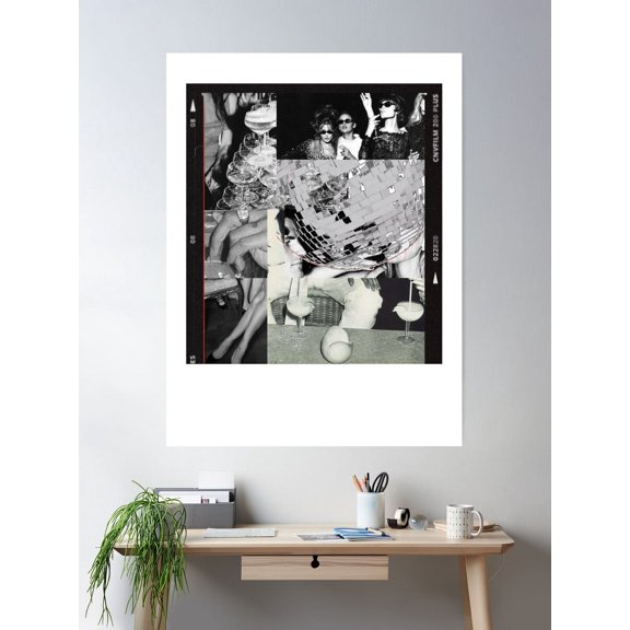 Kna Prints - Party Aesthetic Poster , UNFRAMED-16x24