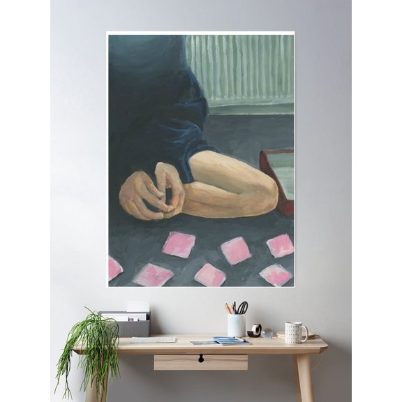 Kna Prints - Playing Memory For Home Decor, Living Room, Bedroom, Office, UNFRAMED-16x24