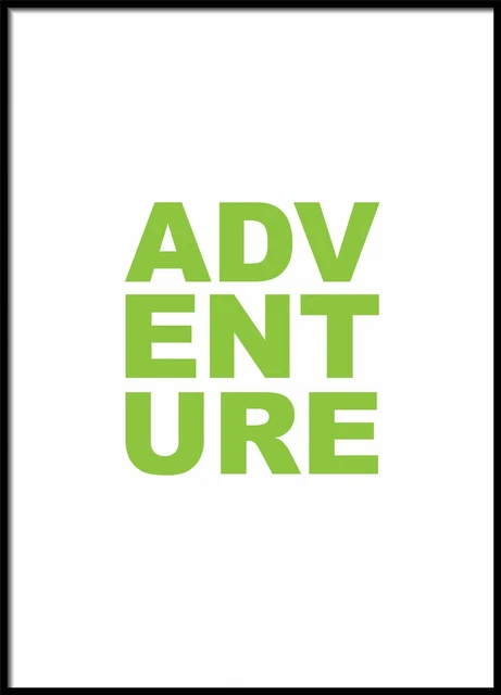 Image result for Kna Prints - Poster Adventure, Scandinavian Style, Motivational Quotes ...