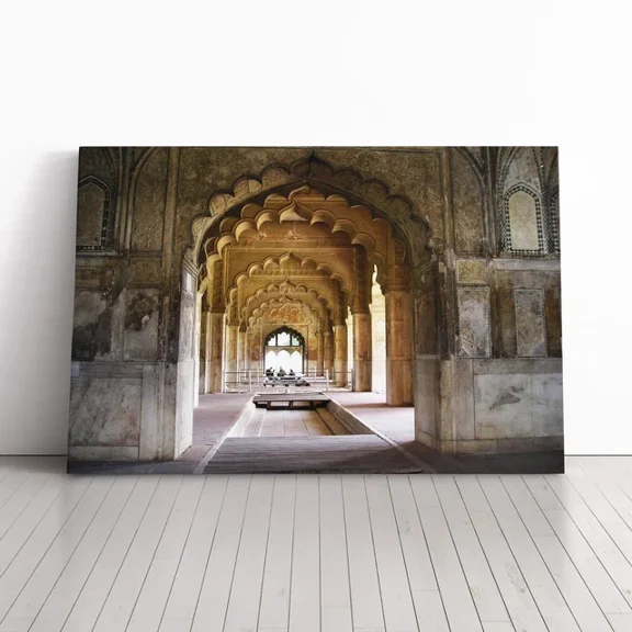 Kna Prints - Poster Architecture Red Fort Delhi India Picture Decor, UNFRAMED-8x12