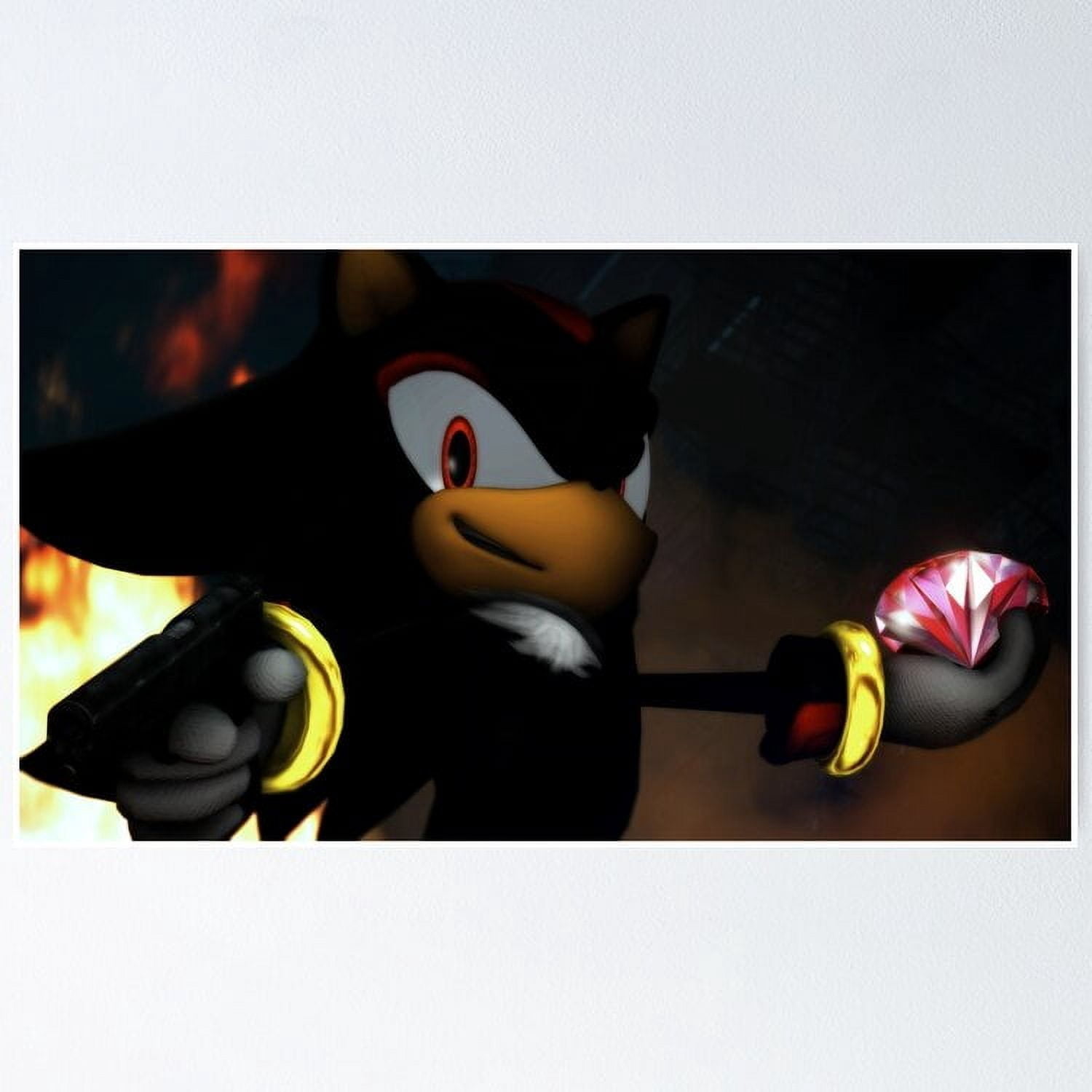 Kna Prints - Poster Badass Shadow, UNFRAMED-16x24 - Walmart.com