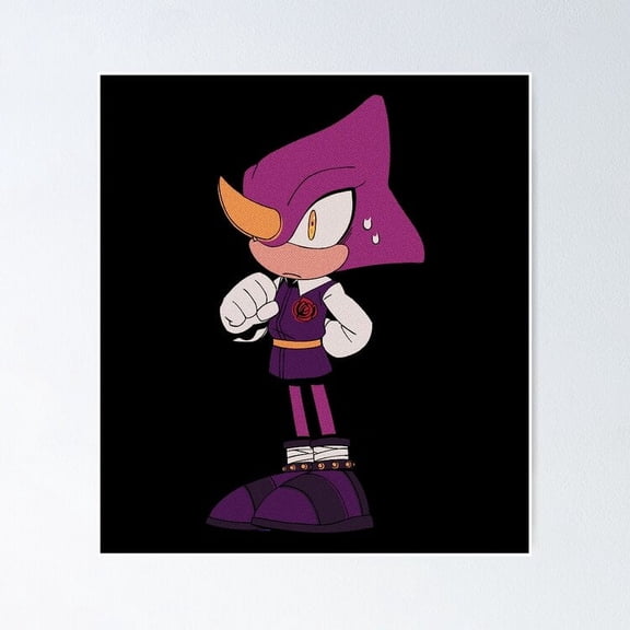 Kna Prints - Poster Espio Sonic The Hedgehog, UNFRAMED-8x12