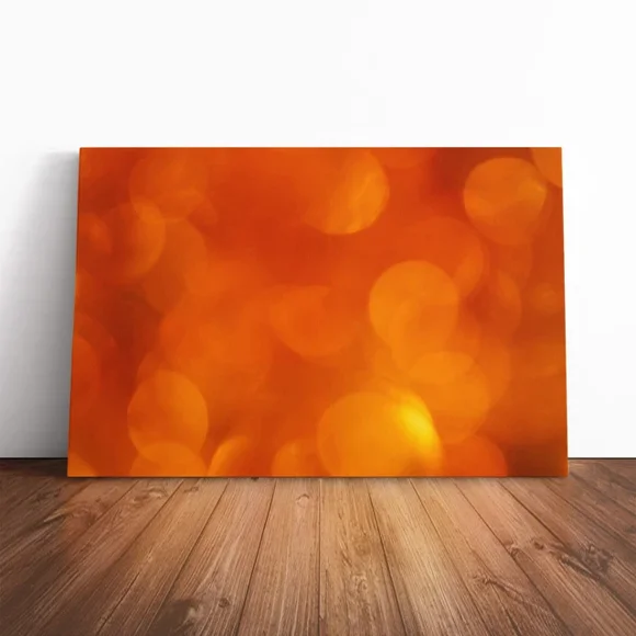 Kna Prints - Poster Orange Abstract Art 7 Picture Decor Living Room, UNFRAMED-24x36