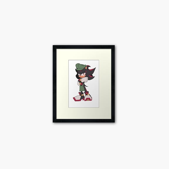 Kna Prints - Poster Shadow The Hedgehog El Asesinato De Sonic The Hedgehog, UNFRAMED-8x12