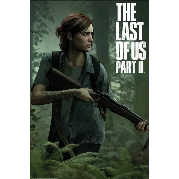 Kna Prints - Poster The Last Of Us 2 - Ellie For Home Decor, Living Room, Bedroom, Office, UNFRAMED-8x12