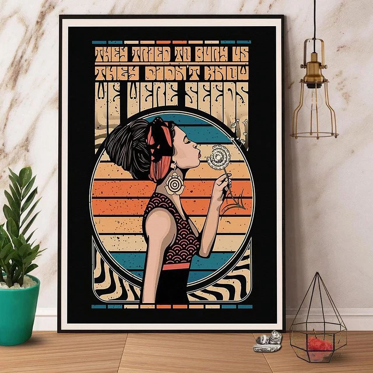 Kna Prints Poster They Tried To Bury Us They Didn'T Know Paper