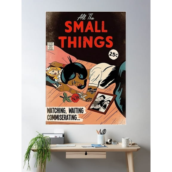 Kna Prints - Small Things For Home Decor, Living Room, Bedroom, Office, UNFRAMED-8x12