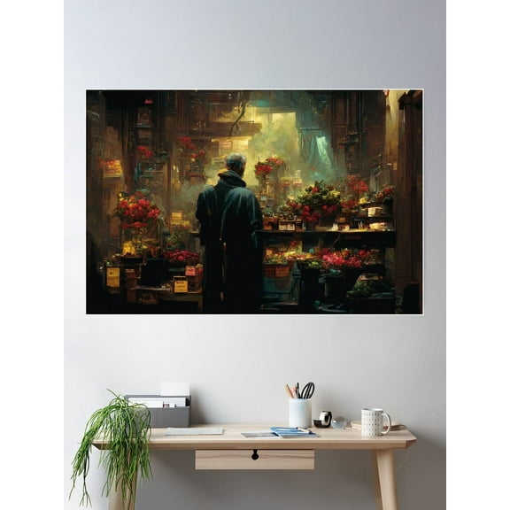 Kna Prints - Somewhere Artificial 006 Poster , UNFRAMED-24x36