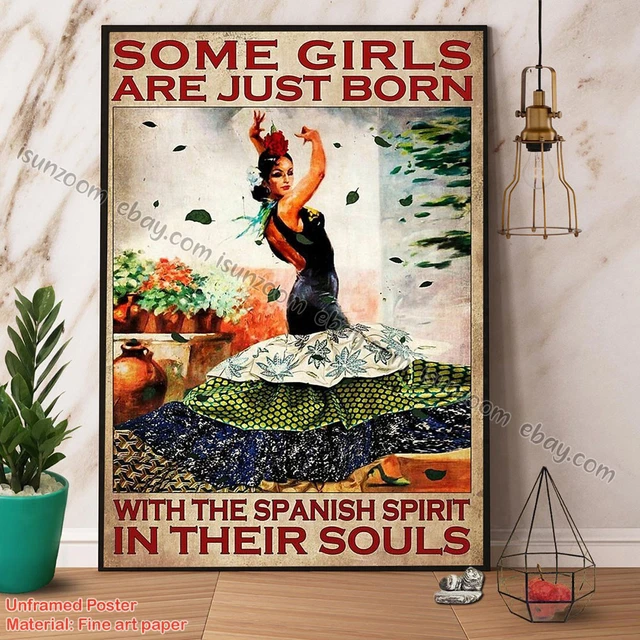 Targa In Metallo Some Girls Are Just Born With Hippie Souls – Decorazione Vintage 20x30 Cm - 2