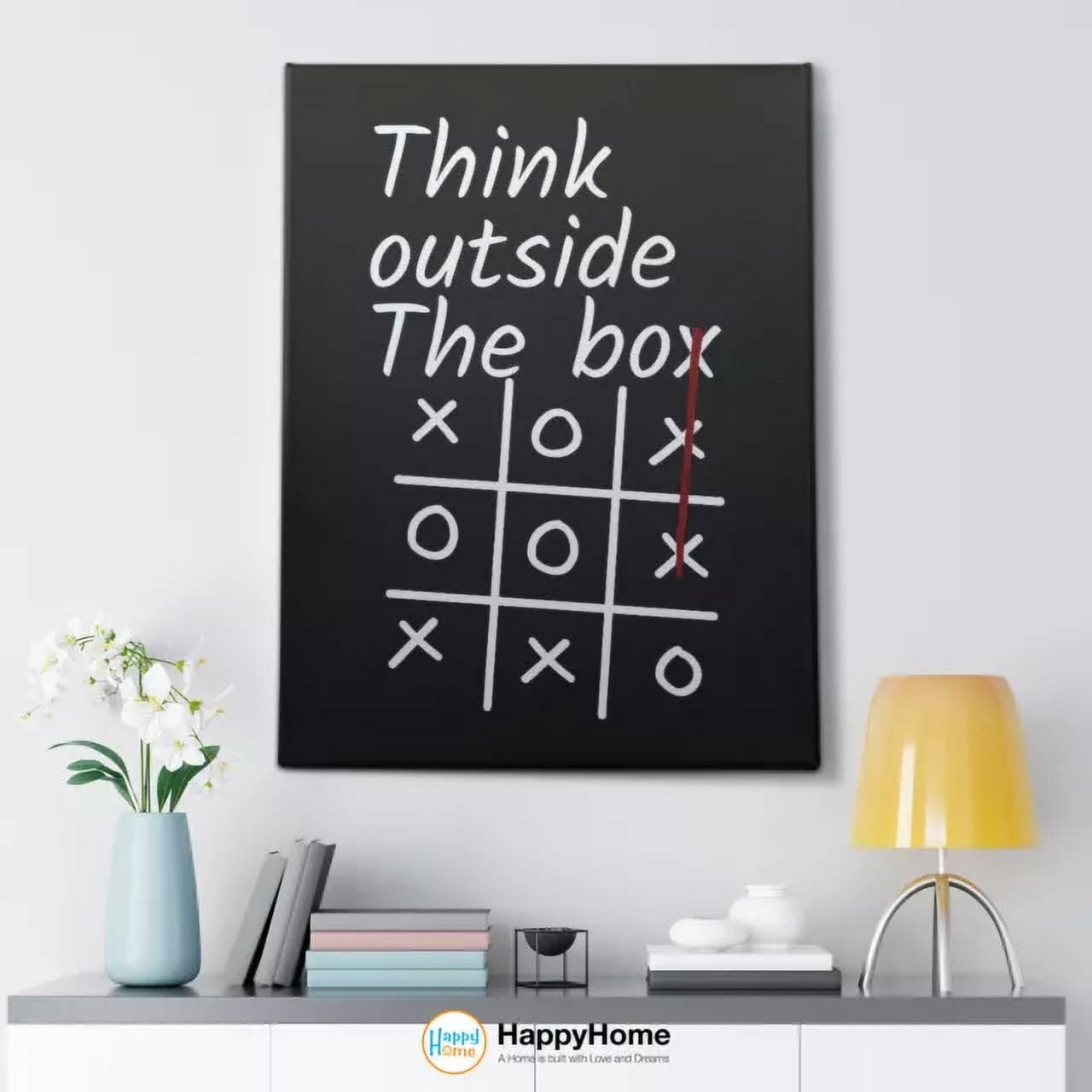 Kna Prints - Think Outside The Box Motivational Inspirational Poster ...