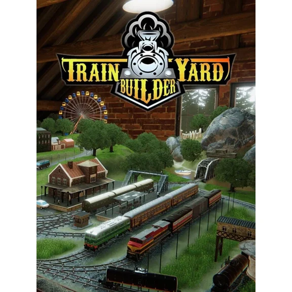 Kna Prints - Train Yard Builder Poster For Home Decor, Living Room, Bedroom, Office, UNFRAMED-8x12