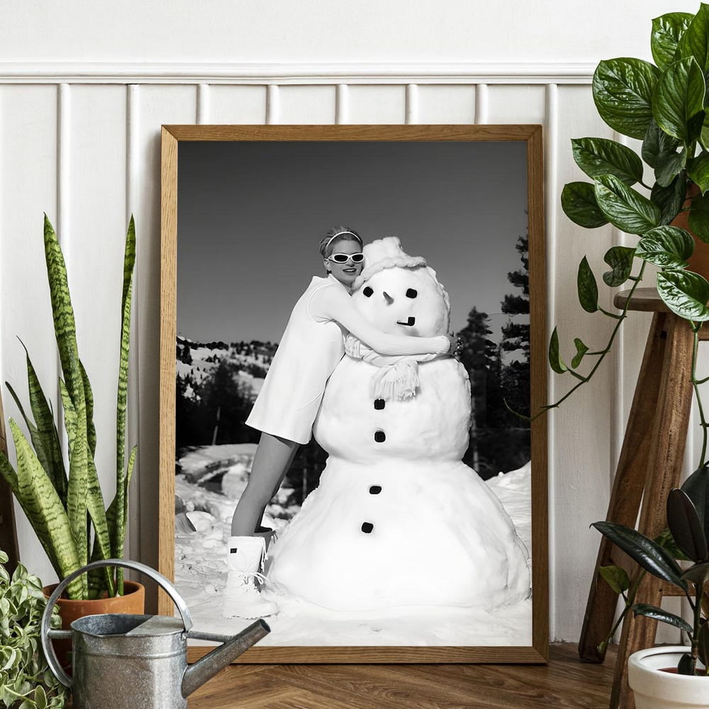 Kna Prints - Vintage Apres Ski Photo Print, Summer Spring Skiing, Print ...
