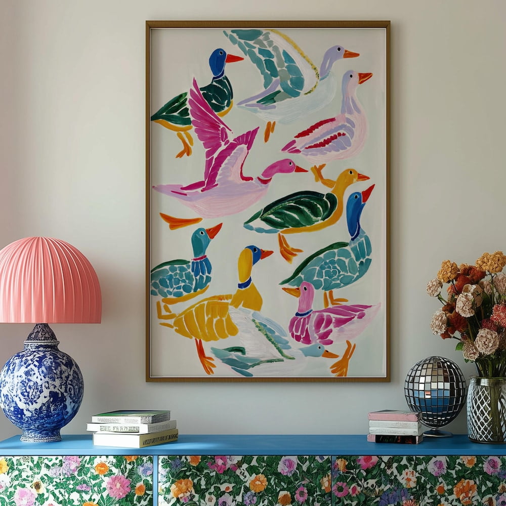 Stunning Maximalist Dining Room Decor image