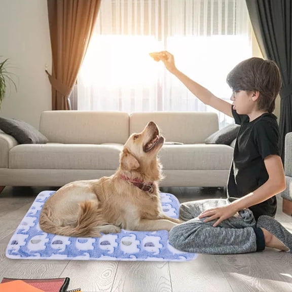 Kna Soft Elephant Blanket For Cozy Warm Cuddle Bed Cover Comfortable Calming Anxiety Washable Durable Throw For Cats Small Animals