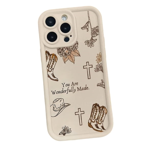 Kna Western Religion Pattern TPU Phone Wonderfully Made Phone Western For IPhone 16 Shockproof Silicone Cover With Drop