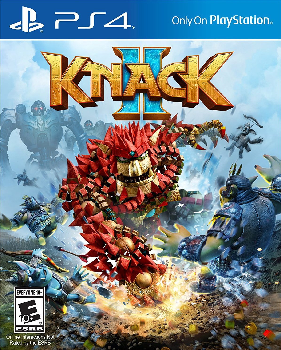 ps4 ナック Sony Knack 2 Video Game for PlayStation 4 - PS4, Family Friendly