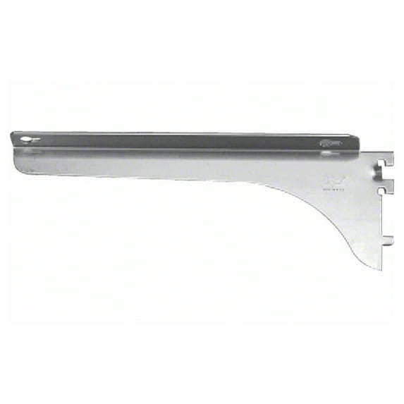 Knape And Vogt 183L 20 83 Series 20" Long Heavy Duty Flange Shelf Bracket - Chrome