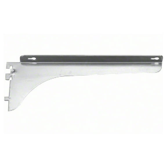 Knape And Vogt 183R 12 83 Series 12" Long Heavy Duty Right Flange Shelf Bracket - Chrome