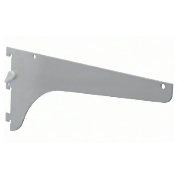 Knape And Vogt 186Ll 10 86 Series 10" Long Heavy Duty Single Slot Shelf Bracket - Chrome
