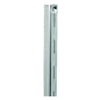 Knape And Vogt 87 36 87 Series 36" Single Slot Track Heavy Duty Shelf Standard - Chrome