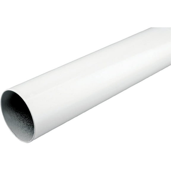 Knape & Vogt John Sterling Closet Pole - 72 Inch - White