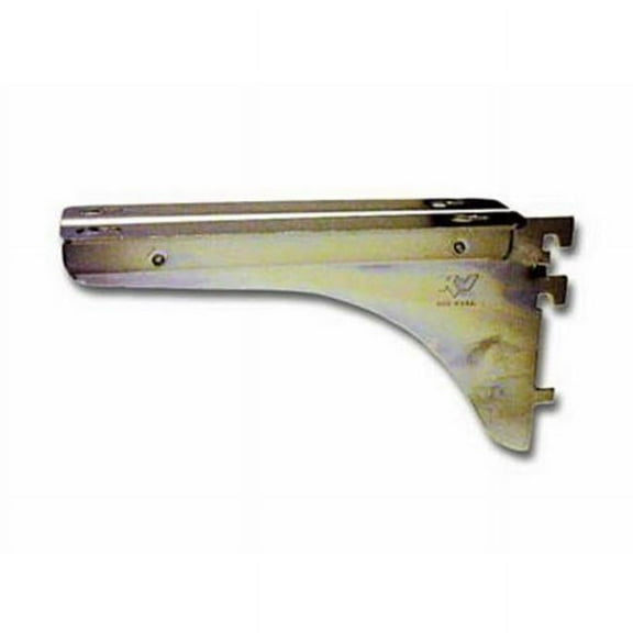 Knape & Vogt  14 in. Center Bracket HeavyDuty - Anochrome - 14in.