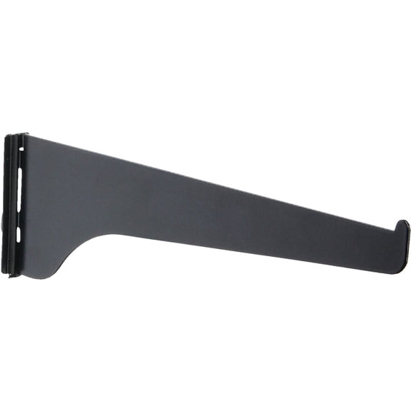 Knape & Vogt 180BLK 12" 12" Black Shelf Brackets