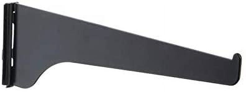 Knape & Vogt 180BLK 8" 8" Black Shelf Brackets