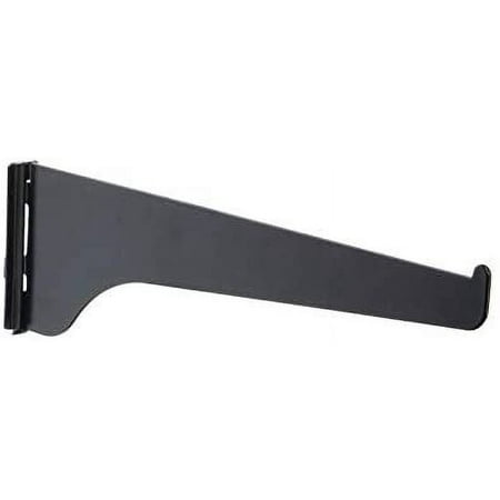 Knape & Vogt 180BLK 8" 8" Black Shelf Brackets