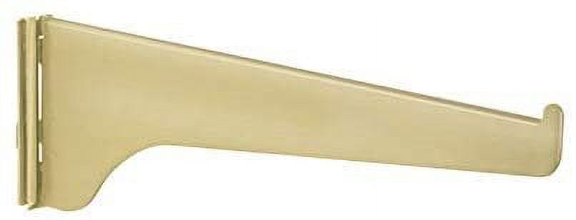 Knape & Vogt 180BR 8" 8" Brass Shelf Brackets