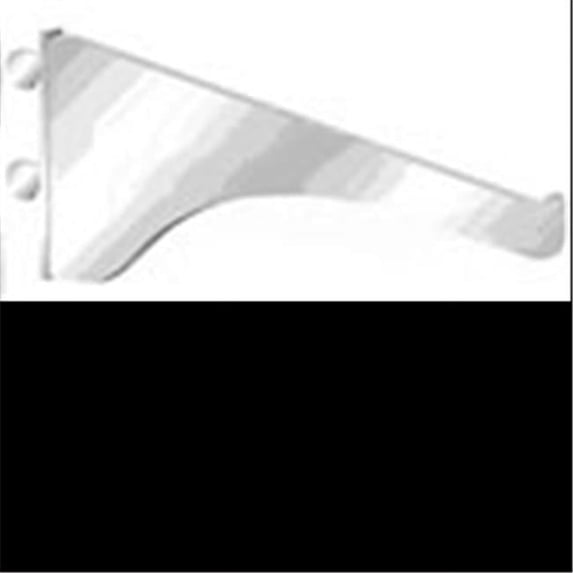 Knape & Vogt 180WH12 12 in. White Regular Duty Bracket Pack of 10