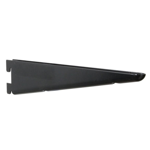 Knape & Vogt 182 182 BLK 9 Shelf Bracket, 9.23 in L, Steel
