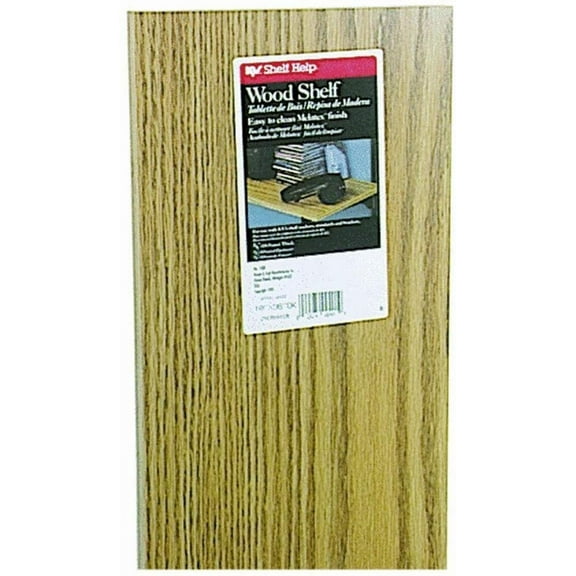Knape & Vogt 1980OK 10X36 10" X 36" Oak Shelves Finished